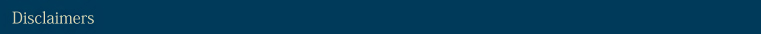 Disclaimers